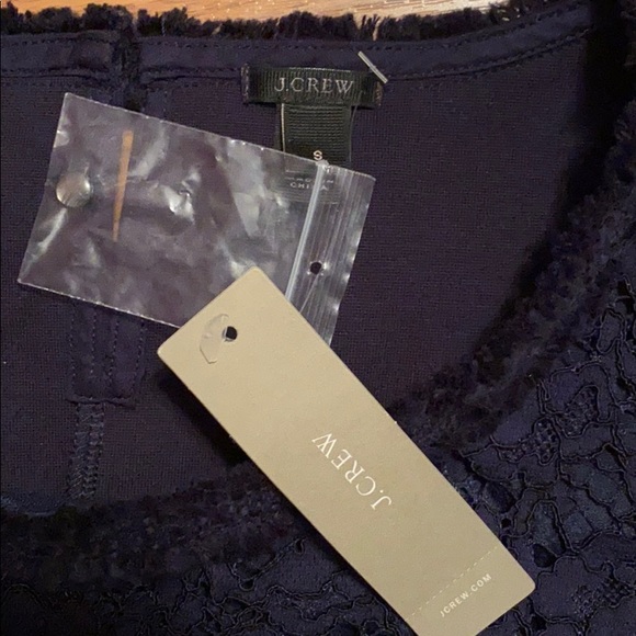 J. Crew navy dress top - Picture 3 of 4